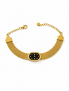 Golden Mesh Roman Watch Bracelet