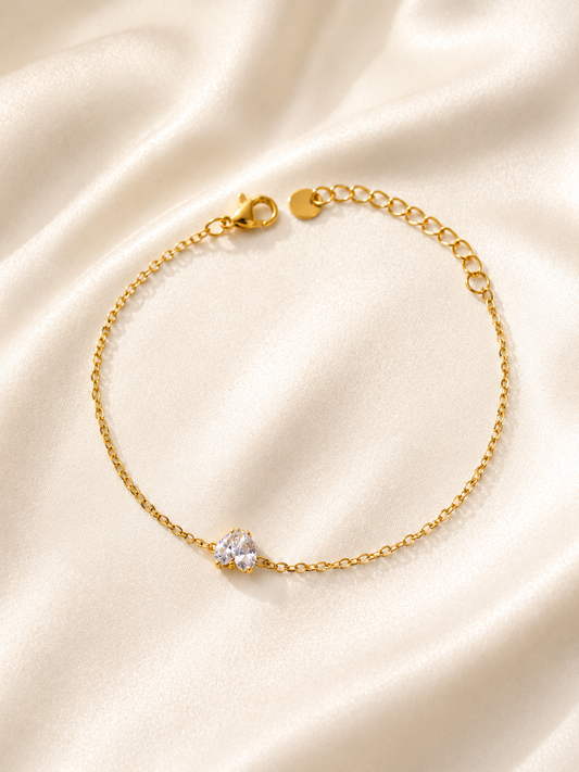 Teardrop Crystal Bracelet