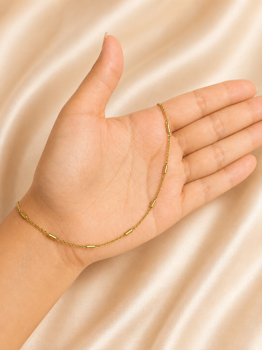 Forever Gold Bar Permanent Bracelet