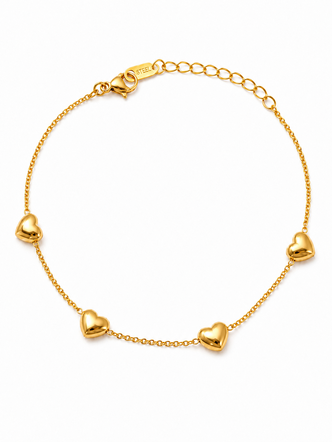 Heartline Charm Bracelet