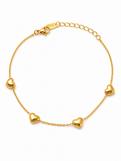 Heartline Charm Bracelet