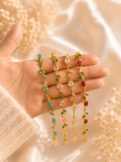 Tulip Bracelet Bundle (Set of 4) + Gold Tone | Zevar Co.
