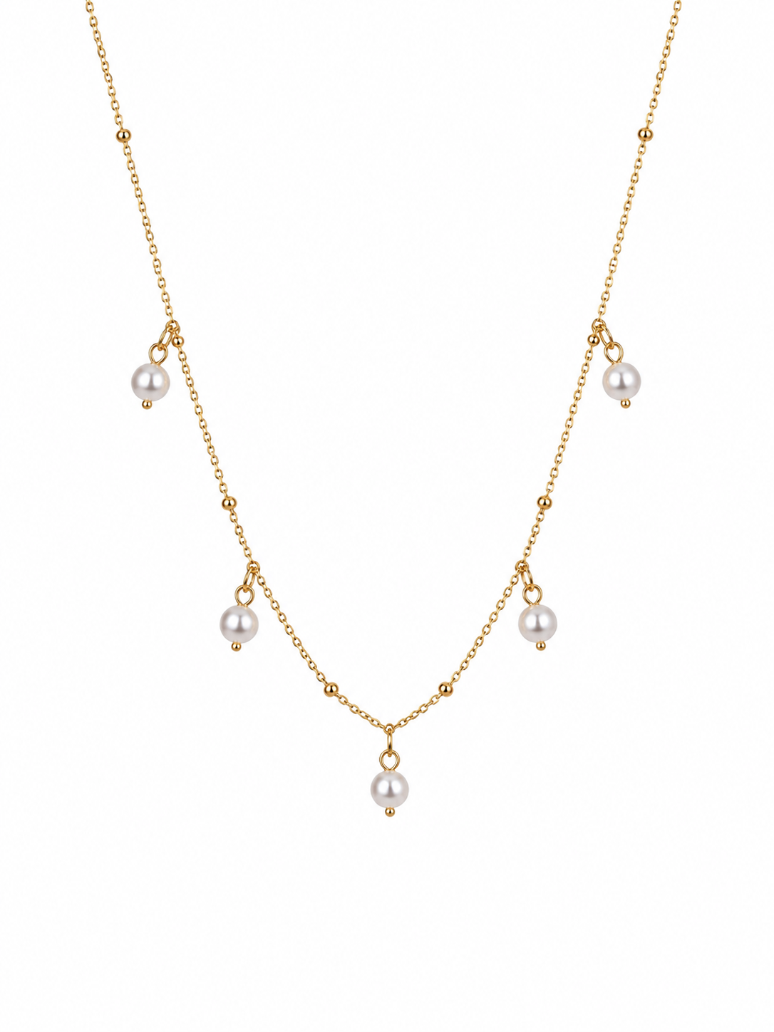 Delicate Pearl Drop Necklace