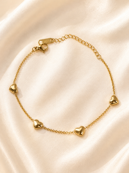 Heartline Charm Bracelet