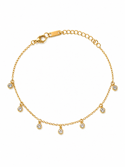Crystal Cascade Bracelet