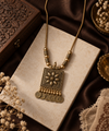 Antique Gold Floral Heritage Necklace