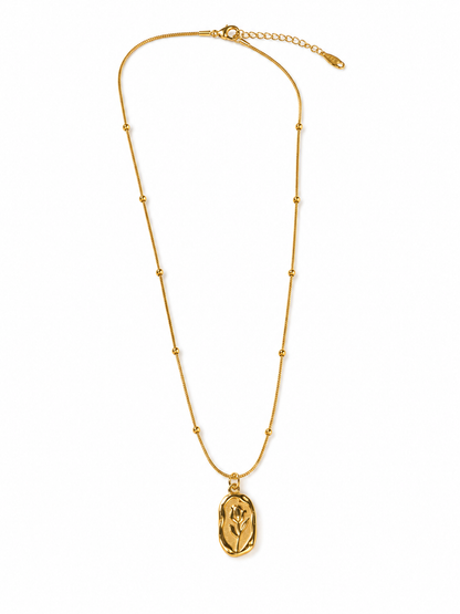 Golden Tulip Pendant