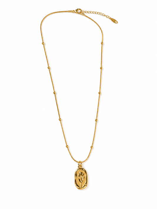 Golden Tulip Pendant