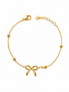 Golden Bow Dainty Bracelet