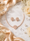 Crystal Heart Tennis Jewelry Set | Zevar Co.