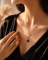 Falling Rose Pendant Necklace🥀