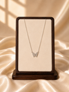 Crystal Butterfly Pendant Necklace