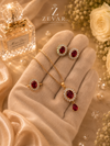 Ruby Elegance Jewelry Set | Zevar Co.